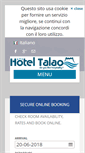 Mobile Screenshot of hoteltalao.it